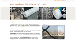 Desktop Screenshot of fiberglassmeshfabric.com